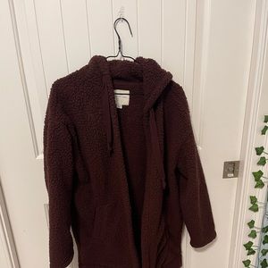 American Eagle Maroon Cardigan•Size XS